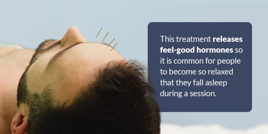 This treatment releases feel-good hormones