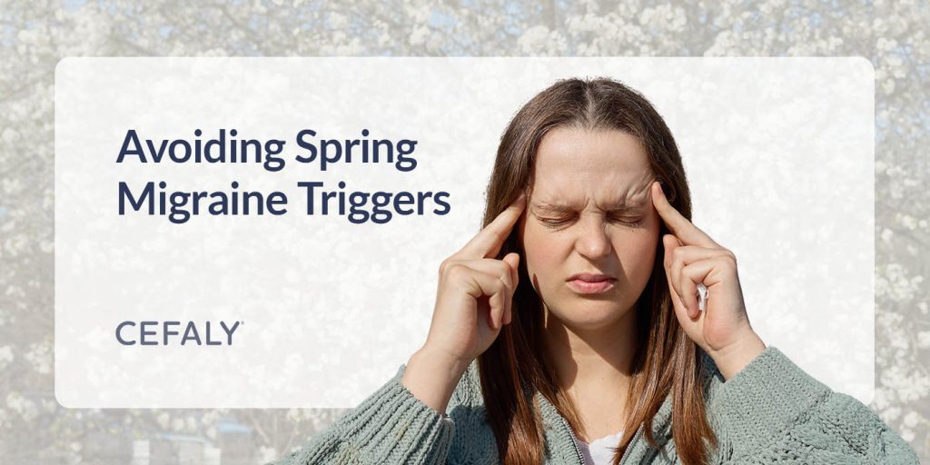 Evite los desencadenantes de la migraña en primavera